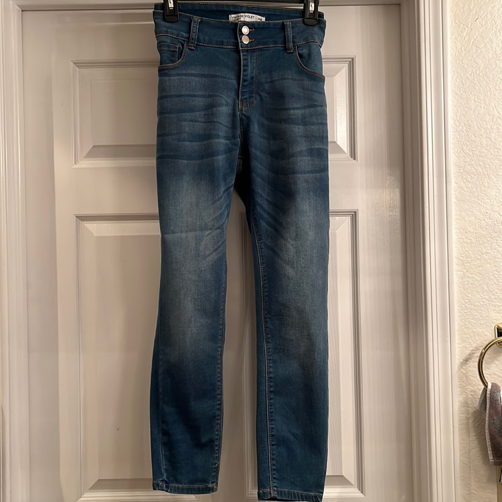 Brand new blue skinny jeans